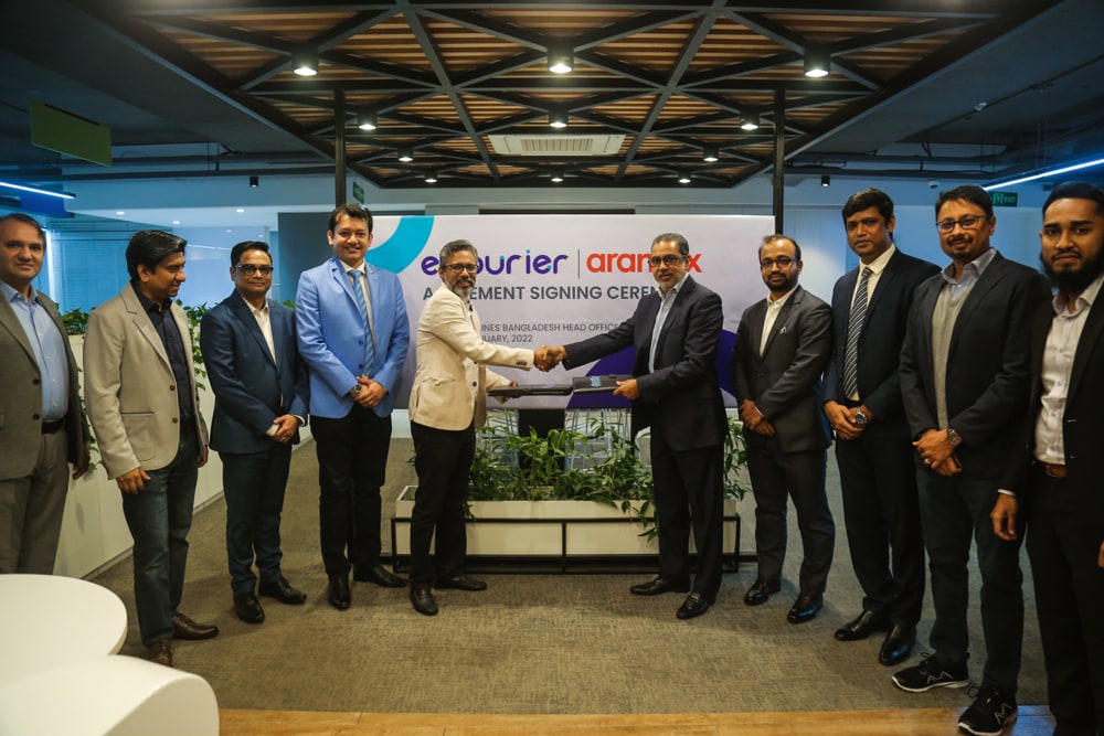 eCourier and Aramex Join Hands to Enable door-to-door Cross-Border Delivery from Bangladesh