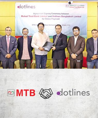 MTB teams up with Dotlines: